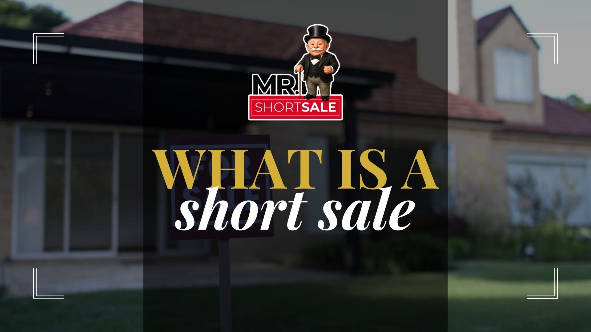 What is a short sale video cover